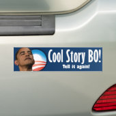 Coole Geschichte BO - Antibarack obama Autoaufkleber (Auf Auto)