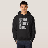 Coole Geschichte Bro. Dunkles mit Kapuze Hoodie (Vorne ganz)