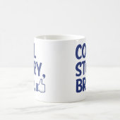 COOLE GESCHICHTE BRO GREIFT OBEN AB! ICH MAG KAFFEETASSE (Mittel)