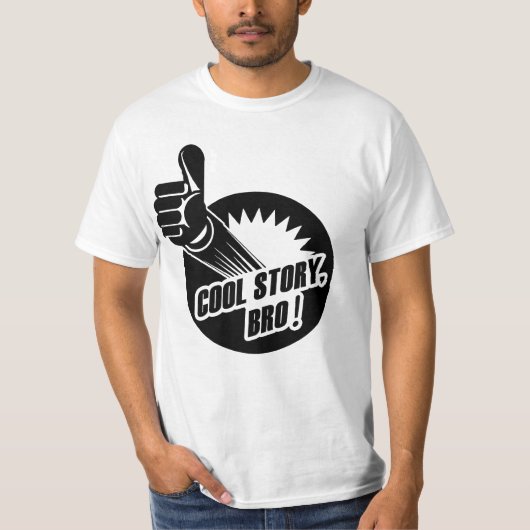 Coole Geschichte Bro greift oben ab T-Shirt (Vorderseite)