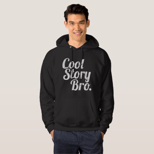 Coole Geschichte Bro. Hoodie (Vorne ganz)