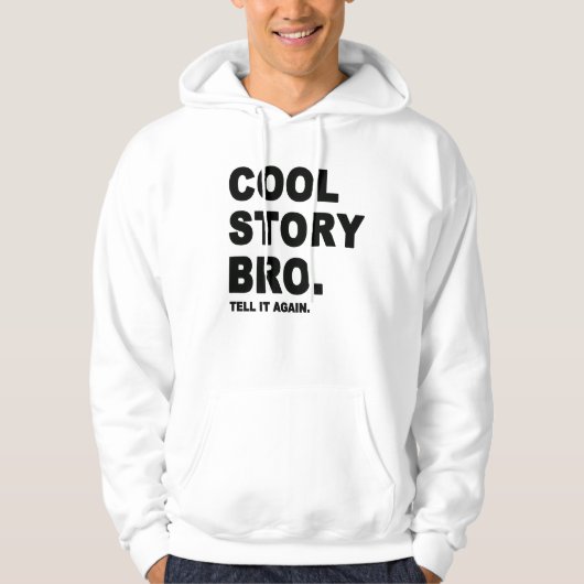 Coole Geschichte Bro. Hoodie (Vorderseite)
