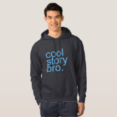 Coole Geschichte Bro Jacke Hoodie (Vorne ganz)
