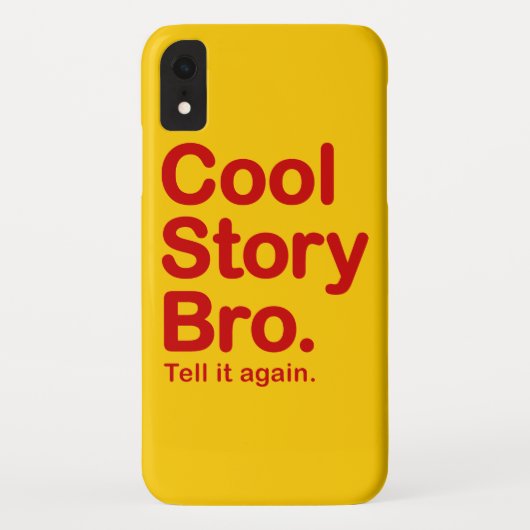 Coole Geschichte Bro. Kaum dort iPod-Touch-Fall Case-Mate iPhone Hülle (Rückseite)