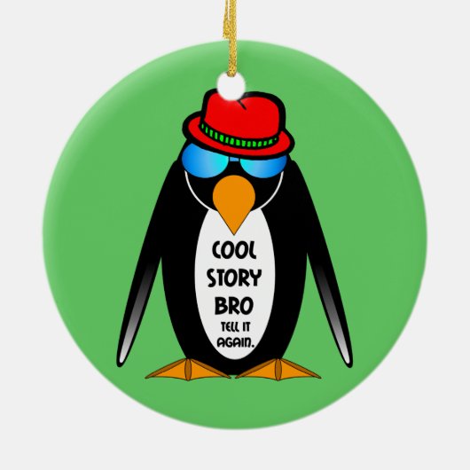 Coole Geschichte Bro Keramikornament (Hinten)