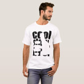 Coole Geschichte Bro mit Daumen-Silhouette T-Shirt (Vorne ganz)