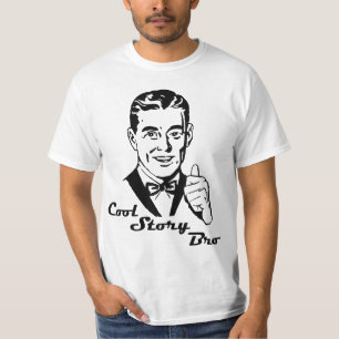 Coole Geschichte Bro Retro T-Shirt