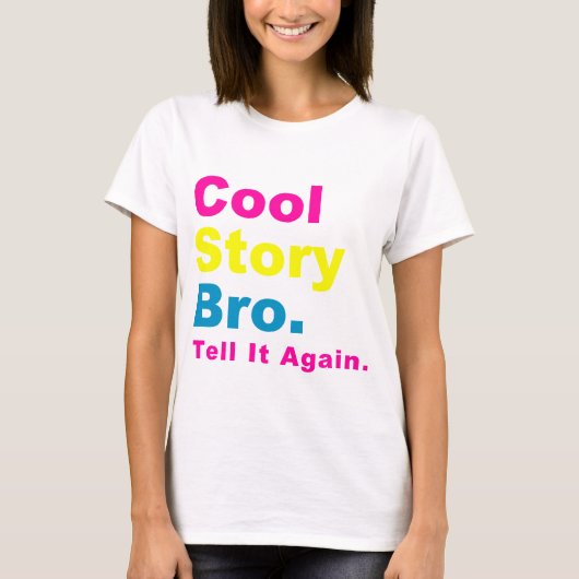 Coole Geschichte Bro Südstrand T-Shirt (Vorderseite)