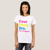 Coole Geschichte Bro Südstrand T-Shirt (Vorne ganz)