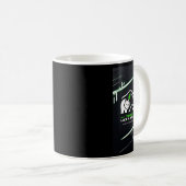 Coole Geschmacksmuster Frauen Aktien Kaffeetasse (VorderseiteRechts)