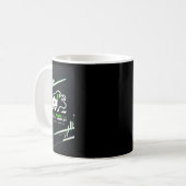 Coole Geschmacksmuster Frauen Aktien Kaffeetasse (Vorderseite Links)