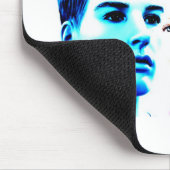 Coole Gesichter (drei Freunde), minimalistisches D Mousepad (Ecke)