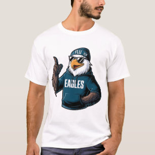 Coole Gesichtsadler mit Sonnenbrille Grafische Adl T-Shirt