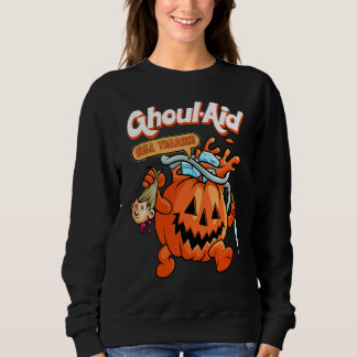 Coole Ghoul-Hilfe  Ghoul-Kürbis Süßes Meme Hallowe Sweatshirt