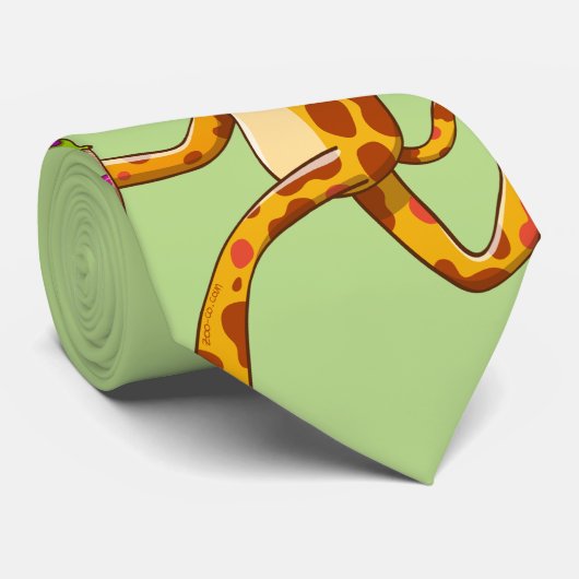Coole Giraffe Eis Creme Krawatte (Gerollt)
