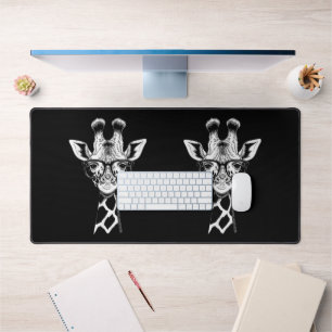 Coole Giraffe Grafik Casual Sommer Lustig Süß Anim Schreibtischunterlage