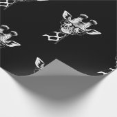 Coole Giraffe Graphic Lässig Summer Funny Niedlich Geschenkpapier (Ecke)