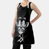 Coole Giraffe Graphic Lässig Summer Funny Niedlich Schürze (InSitu)