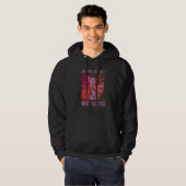Coole Giraffe mit Brille Hoodie (Vorne ganz)