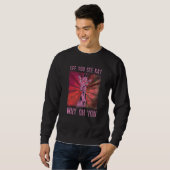 Coole Giraffe mit Brille Sweatshirt (Vorne ganz)