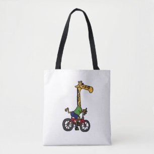 Coole Giraffe Reitrad Tasche