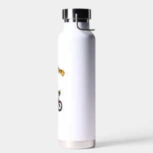 Coole Giraffe Reitrad Trinkflasche