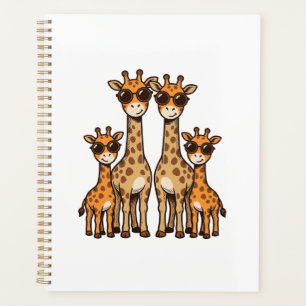 Coole Giraffen-Familien-Sonnenbrille Vintage Gravu Planer