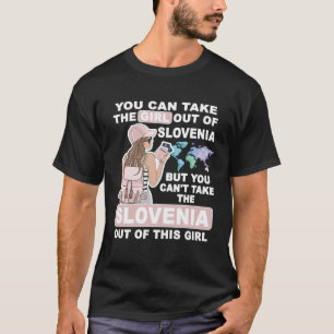 Coole Girl aus Slowenien T-Shirt