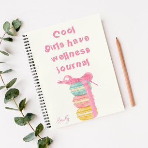 Coole Girls haben Wellness Journal Coquette Notebo Notizblock