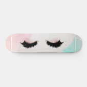 Coole Girly Imitate Lashes Skateboard (Horizontal)