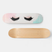 Coole Girly Imitate Lashes Skateboard (Horizontal)