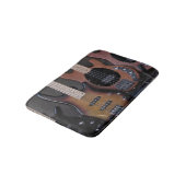 Coole Gitarre Badematte (Schrägansicht)