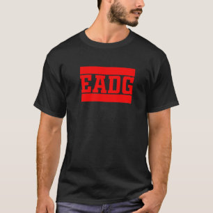 Coole Gitarre EADG Gitarren-Musikplayer für Musike T-Shirt