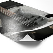 Coole Gitarre Fotodruck (Ecke)