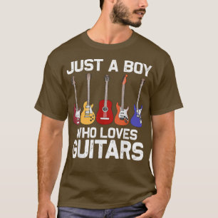 Coole Gitarre für Boys Kids Gitarre Player Electri T-Shirt