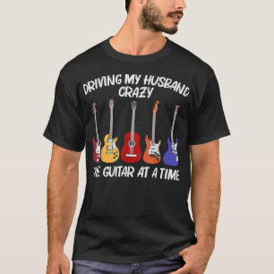 Coole Gitarre für Frauen Mutter Gitarrespielerin E T-Shirt