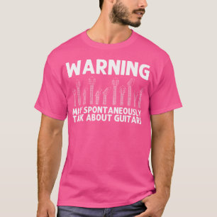 Coole Gitarre für Männer Akustikgitarre T-Shirt