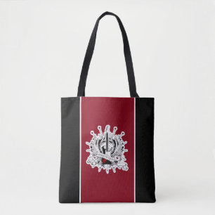Coole Gitarre Geboren zu Rock & Roll Rockabilly Mu Tasche