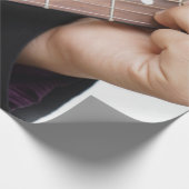Coole Gitarre Geschenkpapier (Ecke)