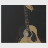 Coole Gitarre Geschenkpapier (Flach)