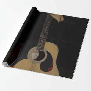 Coole Gitarre Geschenkpapier