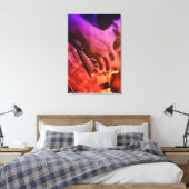 Coole Gitarre Leinwanddruck (Insitu (Schlafzimmer))
