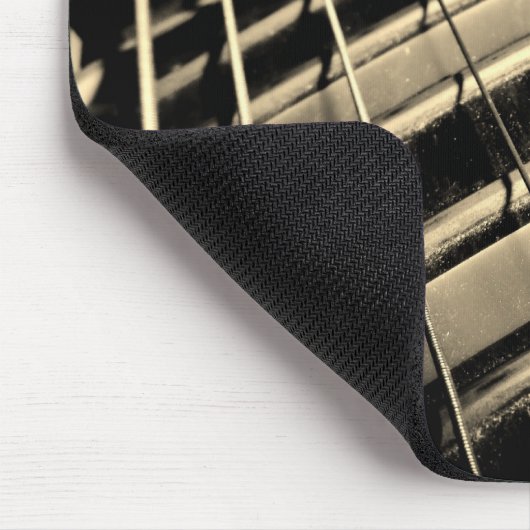 Coole Gitarre Mousepad (Ecke)