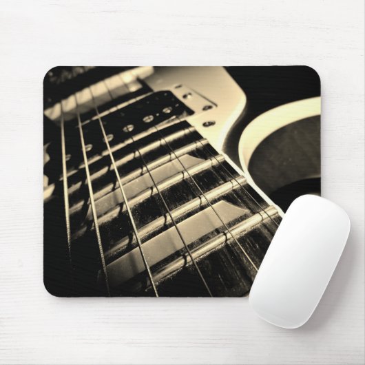 Coole Gitarre Mousepad (Mit Mouse)