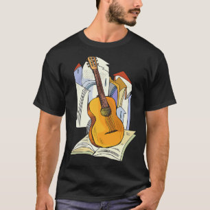 Coole Gitarre Musikinstrumente Gitarrist Männer Fr T-Shirt