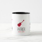 coole Gitarre personalisiert Tasse (Zentrum)
