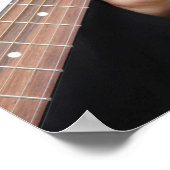 Coole Gitarre Poster (Ecke)