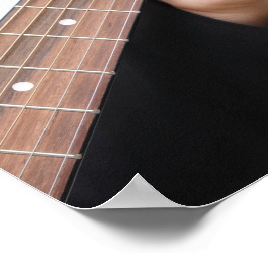 Coole Gitarre Poster (Ecke)