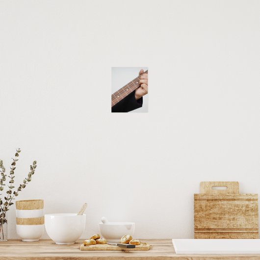 Coole Gitarre Poster (Küche)