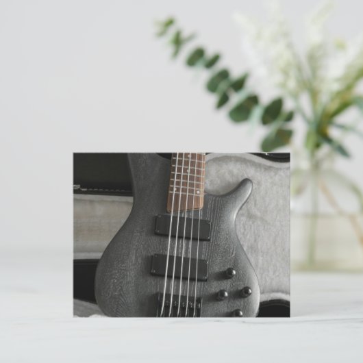 Coole Gitarre Postkarte (Stehend Vorderseite)